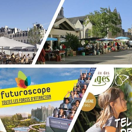 Hyper Centre-Le Regratterie-Wifi Leilighet Poitiers Eksteriør bilde